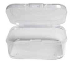 Oem Plastikinė dėžutė - 55x45x15 mm - Rakinamas konteineris - Tvarkyklės