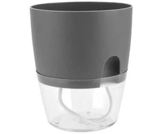 Oem Savaime laistantis gėlių vazonas - 10.2 cm - Baltas - Automatinis augalų laistymas