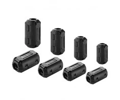 Oem Feritinis filtras 15 mm kabeliui - gofruotas magnetinis filtras ekrane.