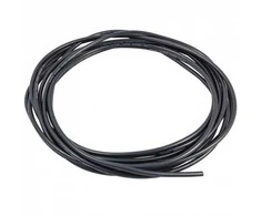 Oem Konservuota varinė silikoninė viela 24AWG - 66 gyslos - 0.20 mm2 - juoda - lanksti