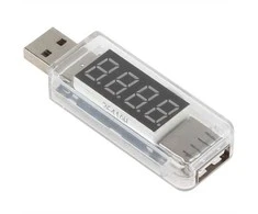 Oem USB matuoklis - įtampos, srovės ir galios matavimas - 3-8V ir 0-3A ir galia iki 20W
