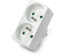 Rebel Oem AC adapteris - 1 kištukas - 2 lizdai