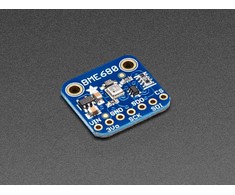 Adafruit BME680 - Temperatūros drėgmės slėgio VOC dujų jutiklis 3.3V - 5V I2C / SPI