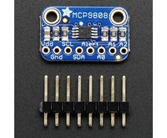 Adafruit MCP9808 - aukšto tikslumo temperatūros jutiklis I2C 2.7V-5.5V -40-125°C