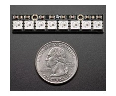 Adafruit NeoPixel Diodų juostelė - RGB LED 8xWS2812 5050