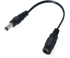 Oem Adapterio lizdas DC 5.5 / 2.1 - kištukas DC 5.5 / 2.5