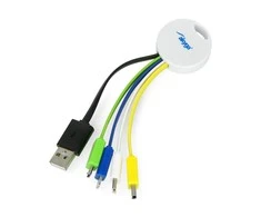 Adapterių raktų pakabukas USB 5in1 Akyga AK-AD-51