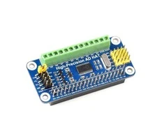 ADC ADS1263 keitiklis 32 bitų, 10 kanalų, priedėlis Raspberry Pi, Waveshare 18983