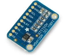 ADS1115 16 bitų ADC, 4 kanalai su programuojamu stiprintuvu, STEMMA QT/Qwiic- Adafruit 1085