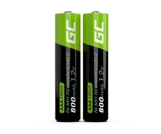 Green Cell Akumuliatorius Žalias Cell HR03 Ni-MH AAA 800mAh - 2vnt
