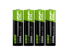 Green Cell Akumuliatorius Žalias Cell HR6 Ni-MH AA 2000mAh - 4vnt