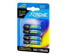 Akumuliatorius XTREME R3 Ni-MH AAA 1100mAh (4vnt.)