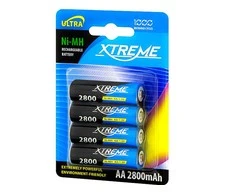 Akumuliatorius XTREME R6 Ni-MH AA 2800mAh (4vnt.)
