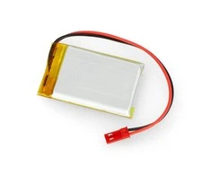 Akyga 1000mAh 1S 3.7V Li-Pol akumuliatorius - 48x30x7mm