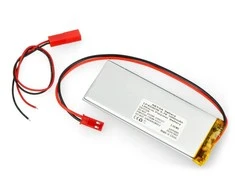 Akyga 1050mAh 1S 3.7 V Li-Pol akumuliatorius - 78x30x4.3mm