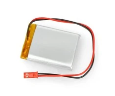 Akyga 1800mAh 1S 3.7V Li-Pol akumuliatorius - JST-BEC jungtis + lizdas - 50x40x8mm