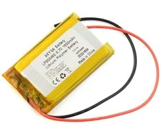 Akyga 3.7V 1S 1600mAh Li-Pol akumuliatorius - 50x34x9mm