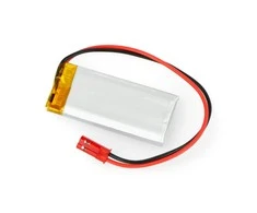Akyga Li-Pol akumuliatorius 450mAh 1S 3.7V - JST-BEC jungtis + lizdas - 48x22x5mm