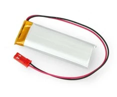Akyga Li-Pol akumuliatorius 750mAh 1S 3.7V - JST-BEC jungtis + lizdas - 58x21x6mm