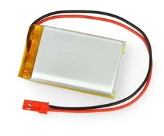 Akyga Li-Pol elementas 1500mAh 1S 3.7V - JST-BEC jungtis + lizdas - 50x34x8mm