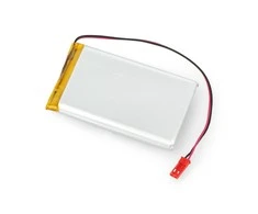 Akyga Li-Pol elementas 4000mAh 1S 3.7V - JST-BEC jungtis + lizdas - 80x50x8mm