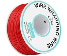 Alavuotas varinis silikoninis laidas 16AWG - 252 gyslų - 1.3 mm2 - raudonas - lankstus