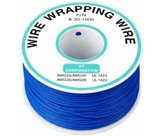 Alavuotas varinis silikoninis laidas 16AWG - 252 gyslų - 1.3 mm2 - raudonas - lankstus