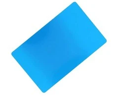 Oem Aliuminio vizitinė kortelė graviravimui - juoda - 54x86mm -