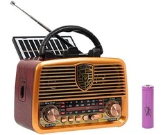 AM/FM BT BLOW RA10 nešiojamasis saulės analoginis radijas