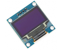 Oem OLED ekranas 4PIN 0.96" 128x64 su I2C - mėlynas