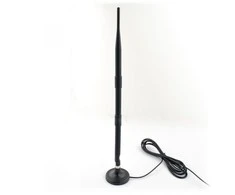 Oem Antena WiFi 12dBi su pagrindu, laidu ir RP-SMA jungtimi AK128