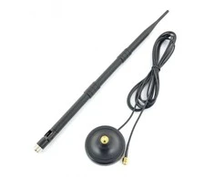 Oem Antena WiFi 12dBi su pagrindu, laidu ir RP-SMA jungtimi AK128