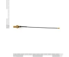 Antenos U.FL adapteris su SMA lizdu, 10 cm, SparkFun WRL-09145