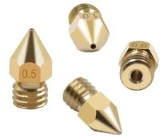 Oem Antgalis 0.4 mm M6 – siūlas 1.75 mm – H13 mm – kūginis – RepRap E3D V5 V6