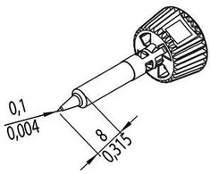 Antgalis ERSADUR, 0.1mm, ERSA
