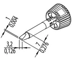 Antgalis ERSADUR, 3.2 mm, ERSA