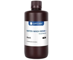 Anycubic - Vandeniu plaunama derva + - 1kg Juoda