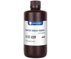 Anycubic - vandeniu plaunama derva + - 1kg Pilkas