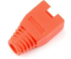 Oem Apsauga nuo sulenkimo RJ45 8P8C laidui - raudoni - 10 vnt