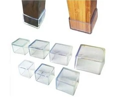 Oem Apsauginiai užvalkalai baldų kojoms 20x20mm - 4 vnt - Silikoninis užvalkalas kojoms