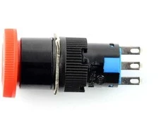 Oem Apsauginis jungiklis ON-OFF mushroom - 23mm