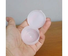 Oem Apvalus konteineris - 54x24mm - Plastikinė dėžutė - Rakinama Tvarkyklės