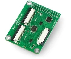Arducam Kelių kamerų adapterio modulis v2.2, Raspberry Pi 4B/3B/3B+ kameros hub