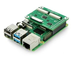 Arducam Kelių kamerų adapterio modulis v2.2, Raspberry Pi 4B/3B/3B+ kameros hub