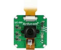 ArduCam OV9281 1Mpx Global Shutter kamera su plataus kampo M12 objektyvu, skirta Raspberry Pi, MIPI, NoIR, vienspalvis