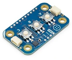 Arduino Modulino mygtukai - interaktyvus modulis su 3 mygtukais ir šviesos diodais - Qwiic - ABX00110