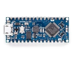 Arduino Nano Every su jungtimis