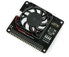 Argon Fan HAT v1.5 - modulis su ventiliatoriumi, skirtas Raspberry Pi
