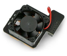 Argon Mini ventiliatorius, skirtas Raspberry Pi 4B su jungikliu ir radiatoriumi