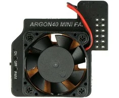 Argon Mini ventiliatorius, skirtas Raspberry Pi 4B su jungikliu ir radiatoriumi